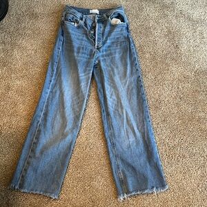 Boyish wide leg jeans